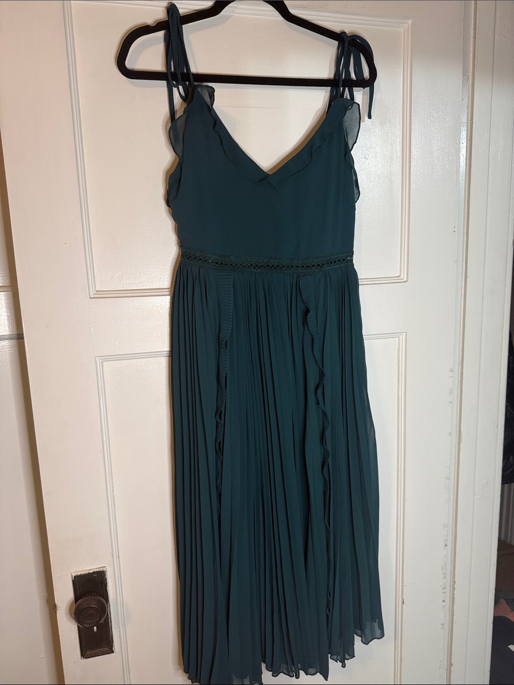 Lulus ‘Never A Dull Moment’ Emerald Green Dress | Size Medium
